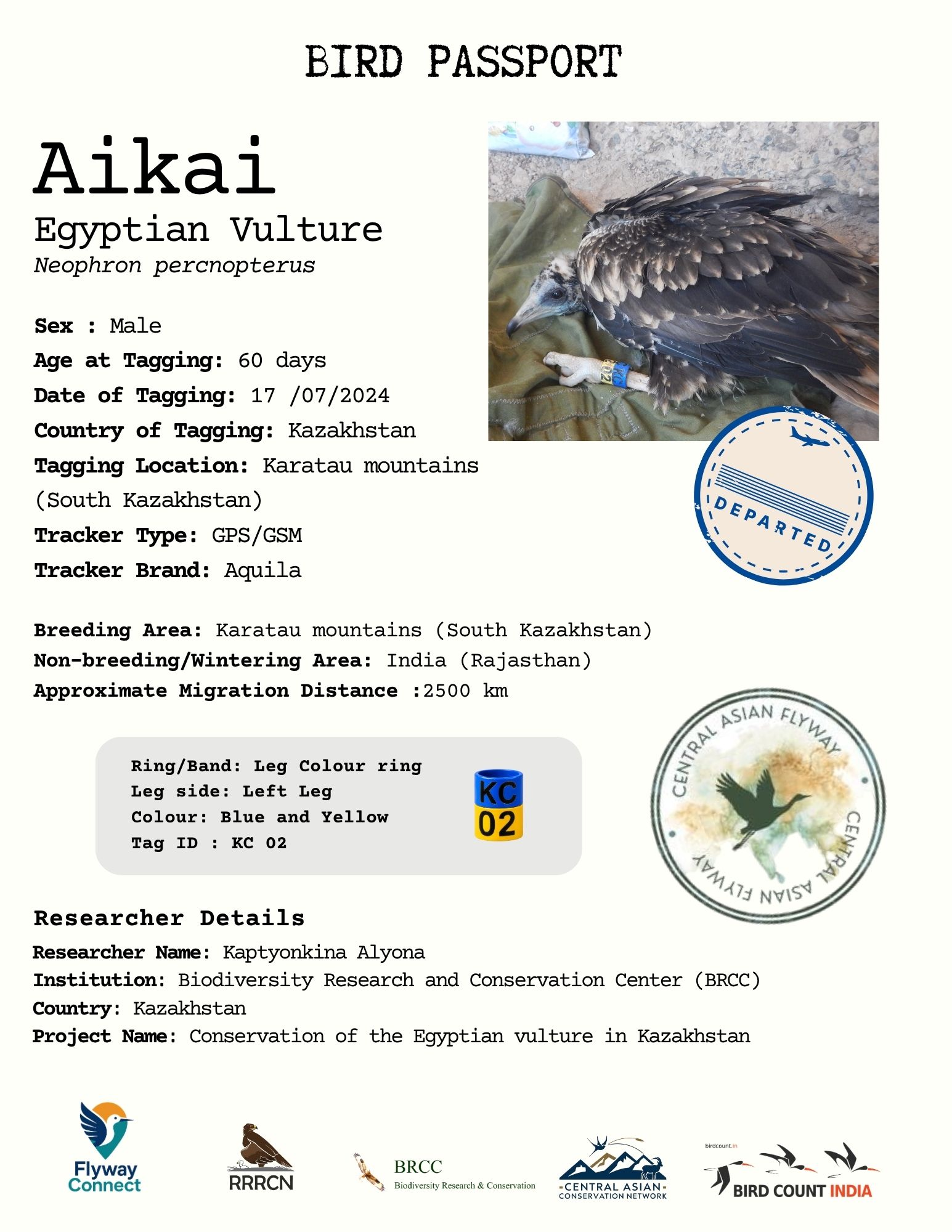 Aikai Bird Passport