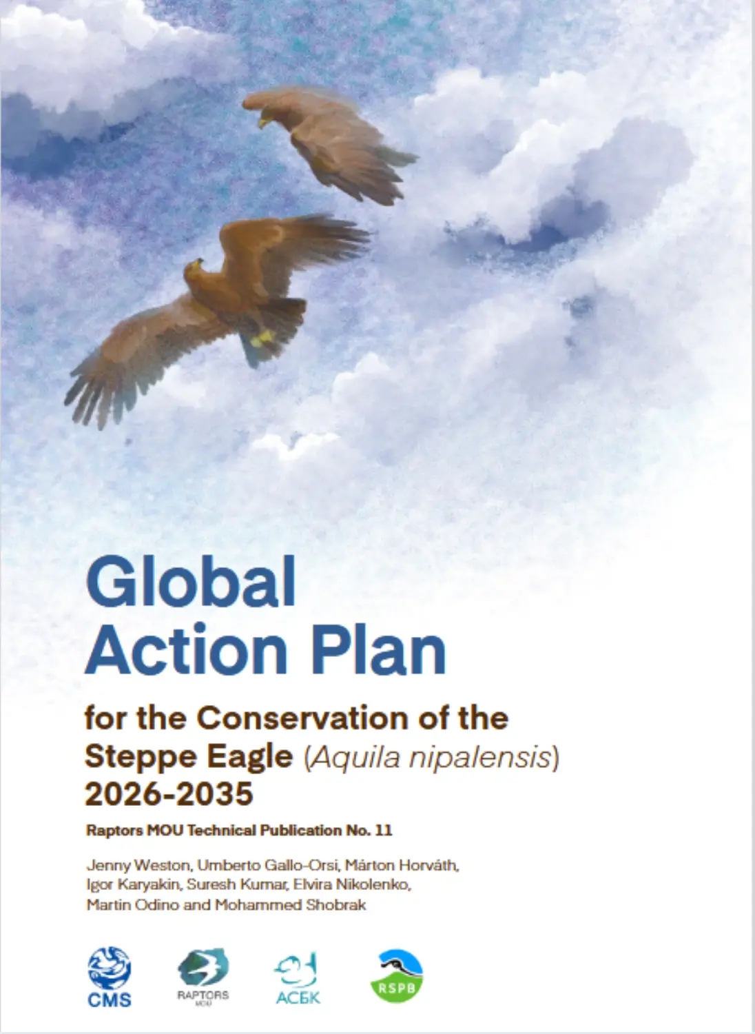 Global Action Plan for the Conservation of the Steppe Eagle (Aquila nipalensis) 2026‑2035